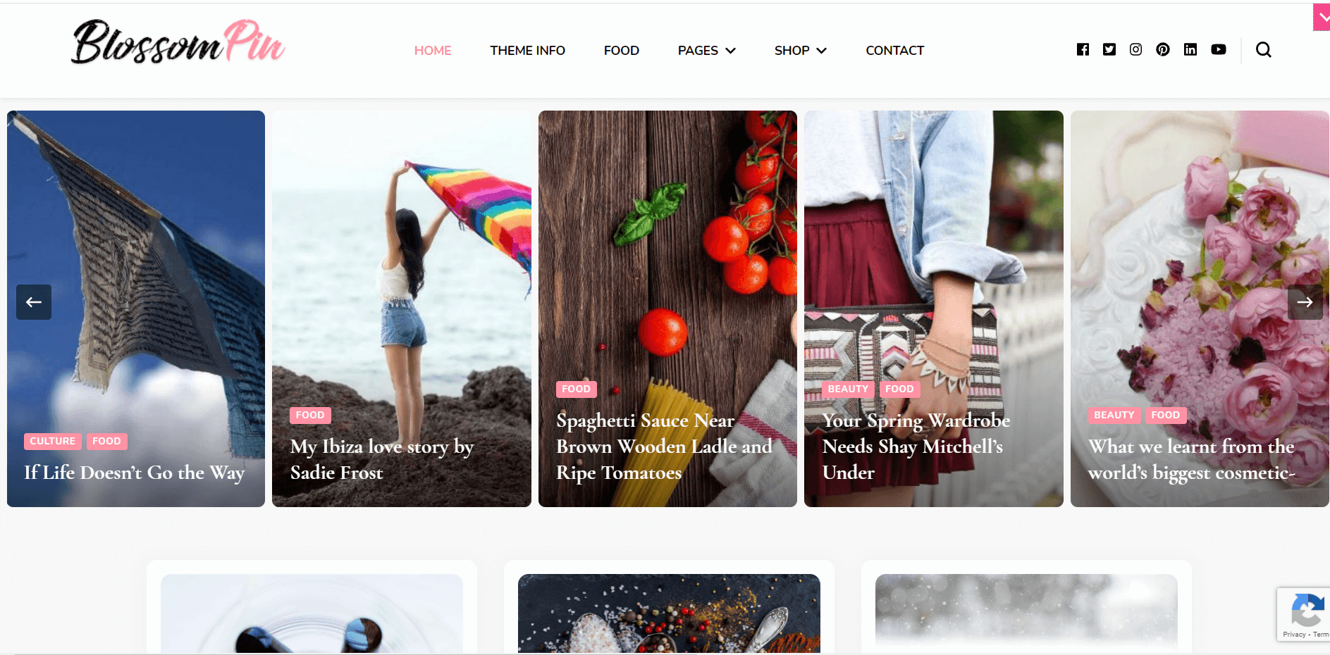 best pinterest-style wordpress themes blossompin